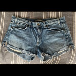Vince cutoff denim shorts